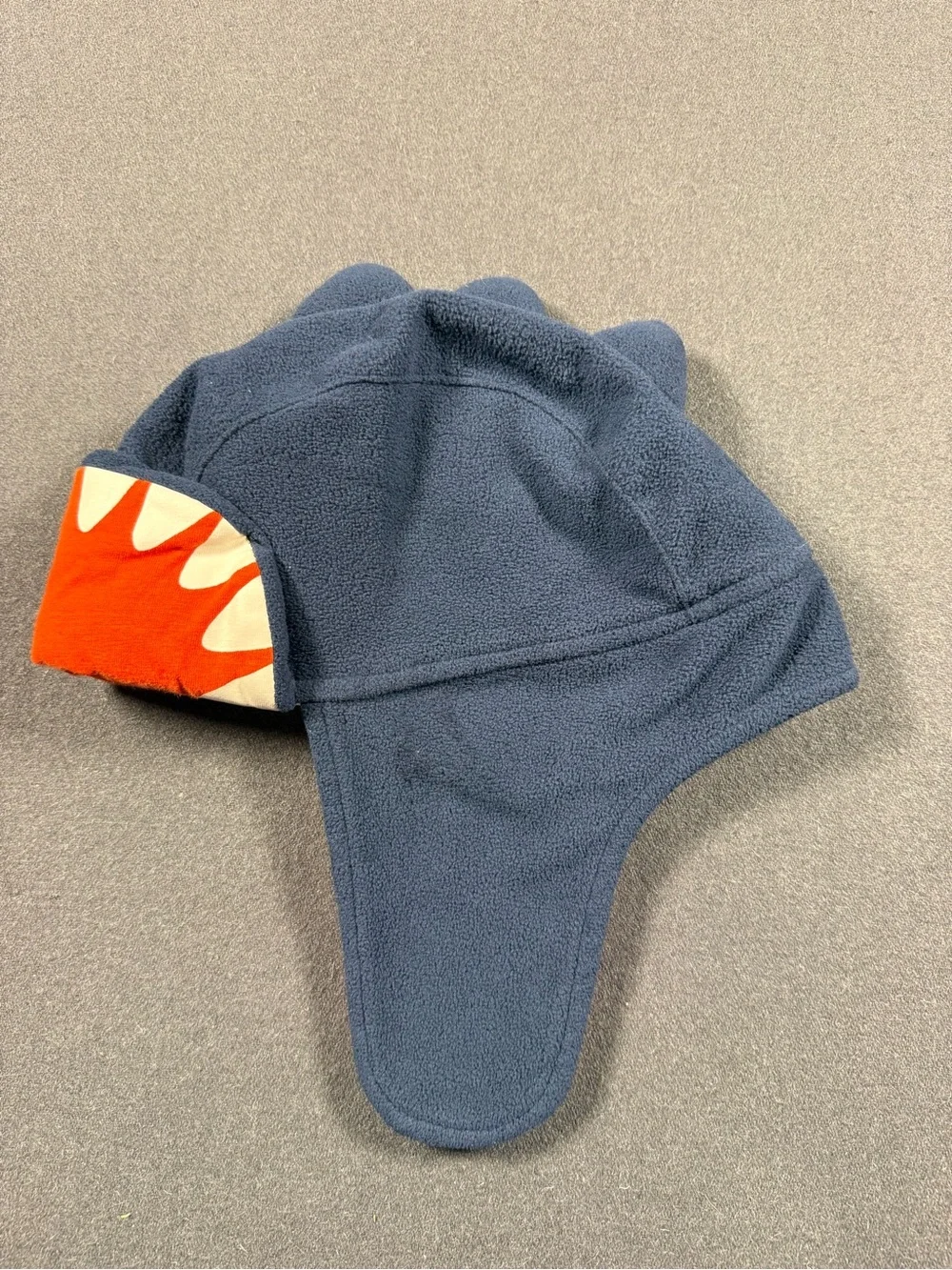 Monster/Dino/Critter Novelty Winter Trapper hat, Earflap, 3D Fin